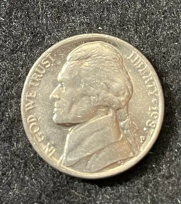 1987 P Jefferson Nickel BU Free Shipping - Image 1 of 2