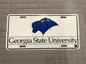 Vintage Georgia State University Pounce The Panther Nummernschild - 1997-2001 - NOS - Bild 1 von 2