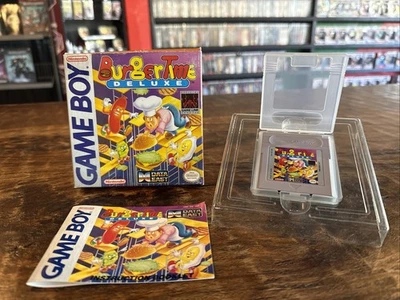 BurgerTime Deluxe NintendoGame Boy Complete In Box Tested & Authentic - Image 1 of 4