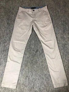 Pantalones chinos Banana Republic City para hombre 29X32 caqui pierna recta modelo 2017 - Imagen 1 de 9