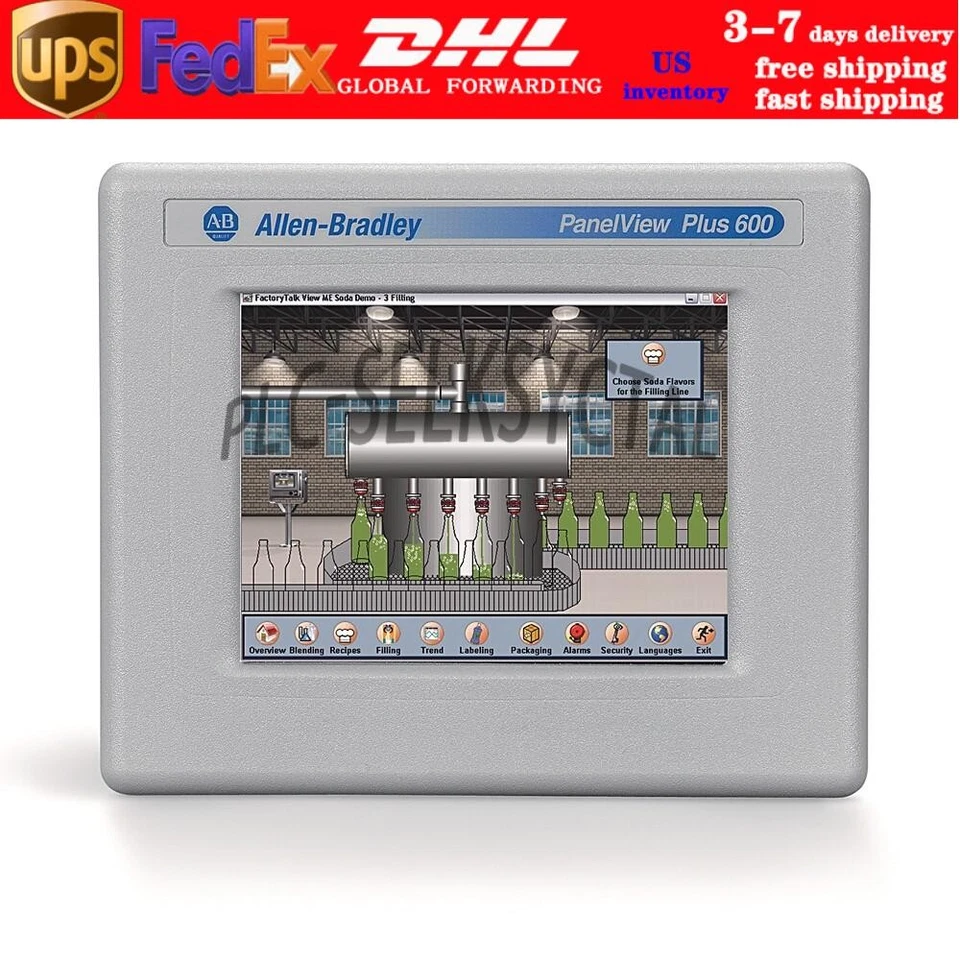 New AB 2711P-T6C5D PanelView Plus 600 Factory Sealing Fast Shipping 1PCS - Image 1 of 1