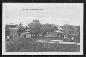 Ternate Chinatown People Maluku Moluccas Indonesia 1920s - Picture 1 of 1