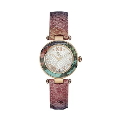 Reloj Mujer Guess Collection Koi Fish Design Cuero Rosa Ladychic Y09001L1 Foto 1 de 4
