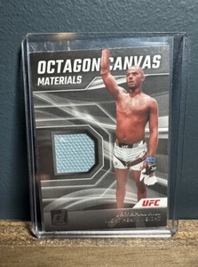 Jamahal Hill 2023 Panini Donruss UFC Octagon Canvas Materials Fight Used Octagon