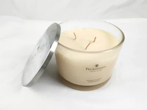 Large Pecksniff's England Ginger Flower & Patchouli 11.1 Oz 315 g 3 Wick Candle - Picture 1 of 3