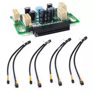 For Dell Poweredge T630 T640 GPU Power Supply Expansion Board X7C1K + 4x Cables - Picture 1 of 12
