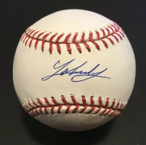 Johnny Cueto Reds Giants signed MLB Baseball auto autograph Steiner holo COA 2 - Picture 1 of 3