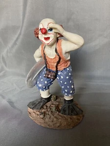 Figurina pagliaccio surfista vintage - Germania - Foto 1 di 4