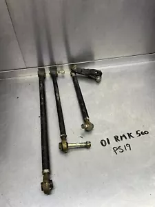 1999 00 01 Polaris Trail RMK 500 Left Right Lower Upper Radius Rod Tie Set - Picture 1 of 9