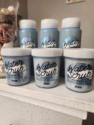 VICTORIAS SECRET EXFOLIANTE DE AGUA ROSA Y LOCIÓN CORPORAL Lote de 6 Foto 1 de 3