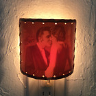 Elvis Presley Collectors Cylinder Night Light with Lace and switch 