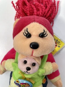 MAMA The Bear With Baby Beanie Kid With Badge SKANSEN Birth Gift - Picture 1 of 6