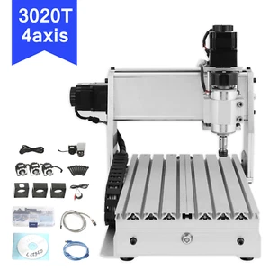 3020T 4 Achse CNC Router Graviermaschine FräSmaschine USB Holzschneider Wood - Bild 1 von 11