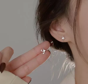 XS Mini Ohrstecker Sterlingsilber 925 Damen Mädchen Ohrringe - Bild 1 von 7