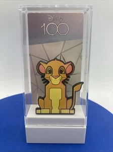 Simba El Rey León Disney 100 Figpin #1409 QVC exclusivo - Imagen 1 de 6