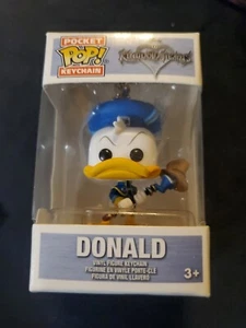 Funko Pocket Pop! Keychain Disney Kingdom Hearts - DONALS DUCK Vinyl Figure - Picture 1 of 5