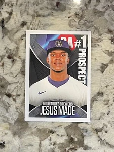 2025 Baseball America Jesus Made #PR17 #1 Prospect Milwaukee Brewers - Picture 1 of 2