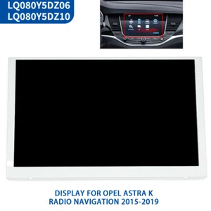 Pantalla táctil LCD de 8" LQ080Y5DZ06 LQ080Y5DZ10 para Vauxhall Opel Astra DVD - Imagen 1 de 6