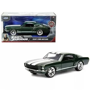 99519 BY Jada Fast & Furious Sean’s Ford Mustang Dark Green Diecast Car 1:32 - Picture 1 of 8