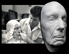 Vincent Price Mature Life Mask Cast From Original Mold