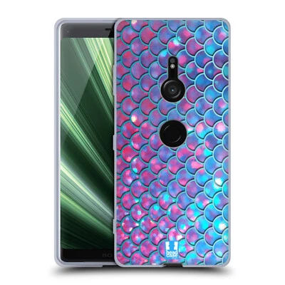 HEAD CASE DESIGNS MERMAID SCALES 2 SOFT GEL CASE FOR SONY PHONES 1 - Image 1 of 4