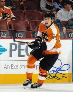 ROBERT HAGG FLYERS SWEDEN AUTOGRAPHED SIGNED PHOTO 8X10 NHL HOCKEY - Picture 1 of 1