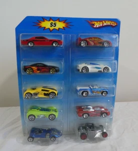 Hot Wheels Cars Mattel 10 NOS Factory Sealed Age 3+ Vehicles Auto Toy Race 2008 - Picture 1 of 17