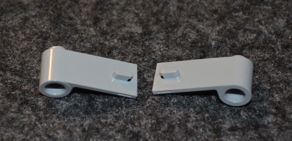 (2 - 1 pr) 1x3x1 Gris Oscuro Ladrillos para Puerta de Coche/Camión ~ Nuevas Piezas Lego ~ Foto 1 de 1