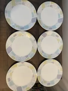 Corelle Luxe Infinia Views 10 Inch Dinner Plates Set Of 6 - Picture 1 of 7