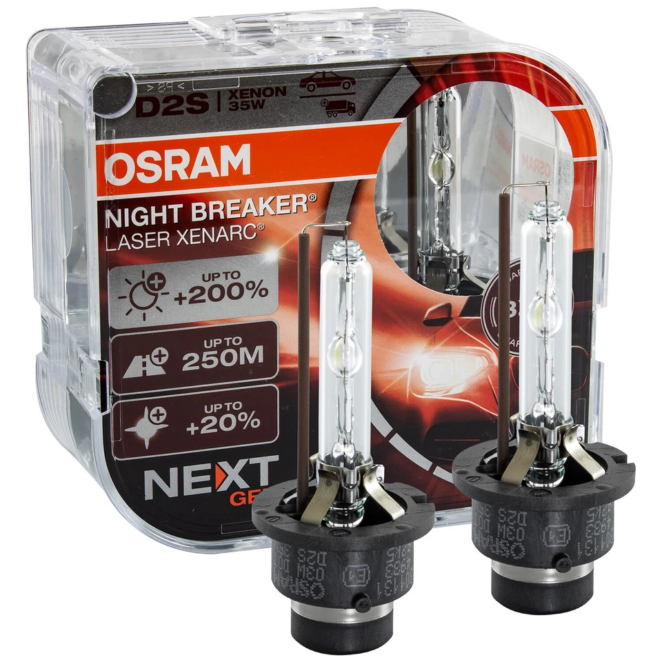 Osram Xenarc Night Breaker Laser D2S Xenon 66240XNL-HCB Duo Box (2 Lampen)