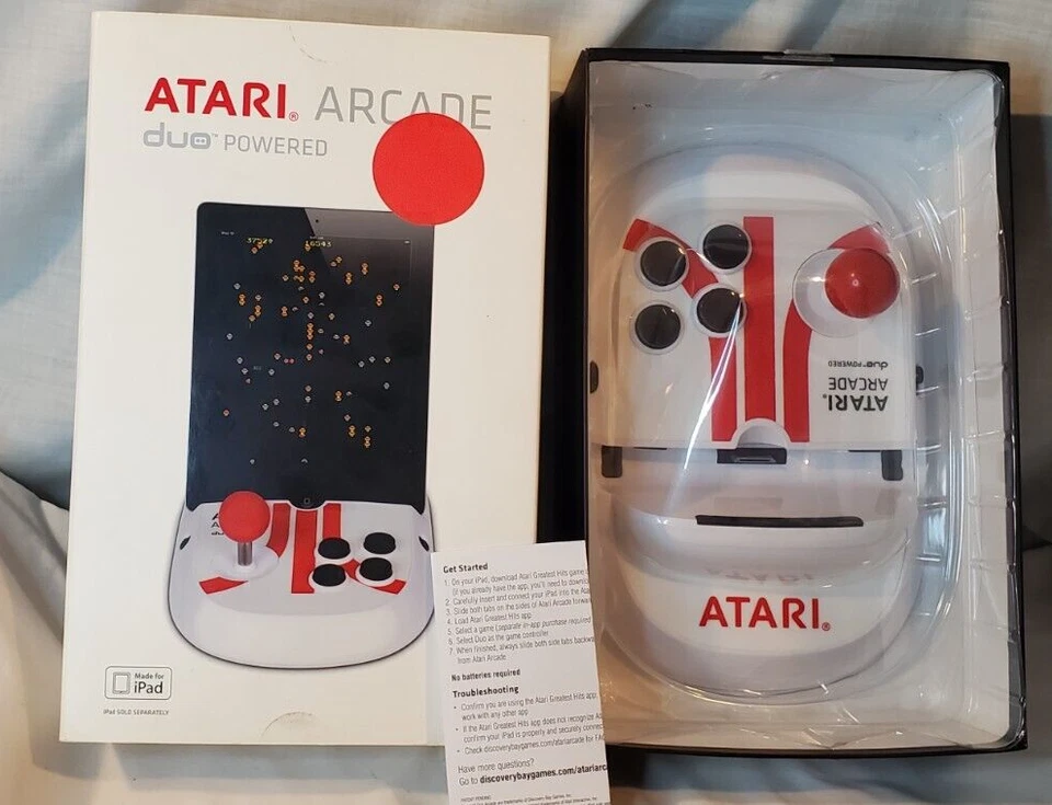 ATARI ARCADE Duo Powered Joystick Controller For iPad 1st, 2nd & 3rd Generation - Image 1 of 4
