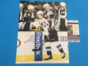 Nathan MacKinnon Avalanche Signed Auto 11x14 PHOTO JSA COA - Picture 1 of 2