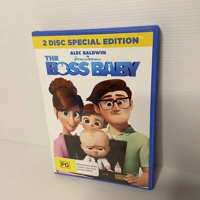 The Boss Baby Special Edition 2 Discs (DVD, 2017) Family Comedy Animation - Image 1 of 4