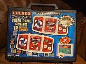 Vintage Coleco Video Game System plug and play 12 built in games Football Hockey - Picture 1 of 3