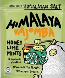 HIMALAYA Vajomba Honey Lime Mints 15g x 24 packs with Natural Himalayan Salt - Picture 1 of 1