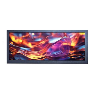 Moniteur LCD Android 12,3 pouces USB Auto Copie Play Sortie HD Affichage Publicité - Photo 1/5