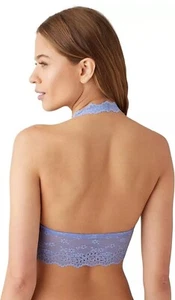 b.tempt'd by Wacoal Women's Inspired Eyelet Bralette, Pale Iris Purple Small - Picture 1 of 4