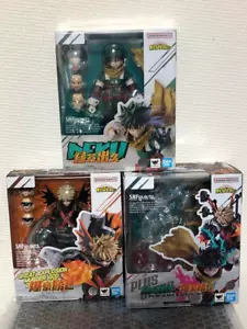 S.H.Figuarts My Hero Academia Izuku & Katsuki & Parts Set of 3 Action Figure New - Bild 1 von 5