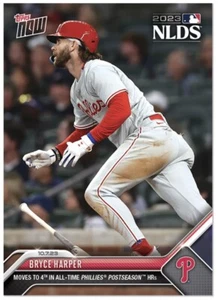 Tarjeta Bryce Harper 2023 Topps AHORA # 974 de los Filis de Filadelfia - Imagen 1 de 2