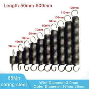 Wire Dia.3.0mm Expansion Spring Tension Extension Expanding Extending Springs - Picture 1 of 6