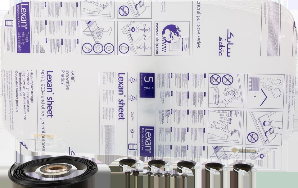 05-'16 para Kawasaki KAF 400 Mule 610 4X4 Parabrisas trasero Clr Kaw Mule 600 610 Foto 1 de 1