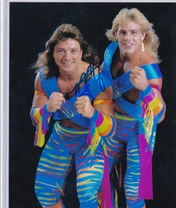 Marty Jannetty handsigniertes WWF ROCKER 8x10 Foto - BLATT AUTHENTIFIZIERT - Bild 1 von 2