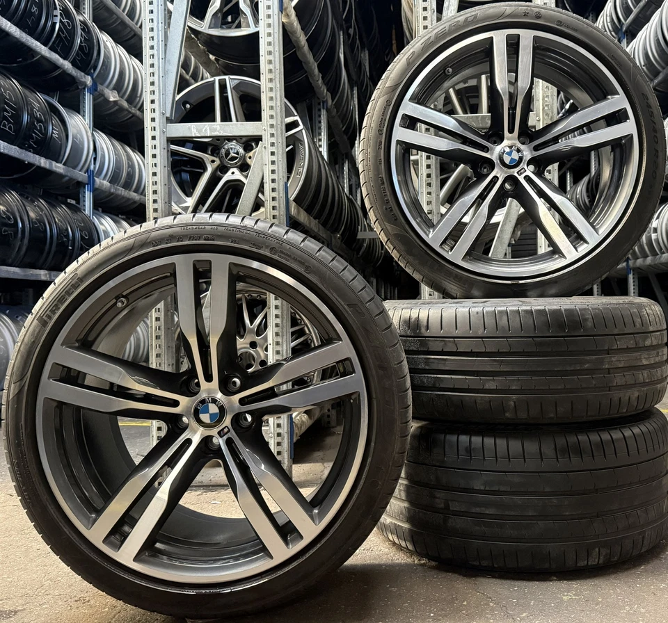 4x Orig BMW Sommerräder Styling 648M 245/40 R20 99Y 6er G32 7er G11 7850581 3532 - Bild 1 von 4
