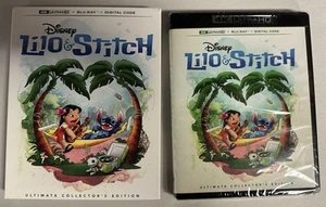Lilo and Stitch (4K UHD + Blu-ray + Digital) Has Slipcover, New/Sealed - Imagen 1 de 4
