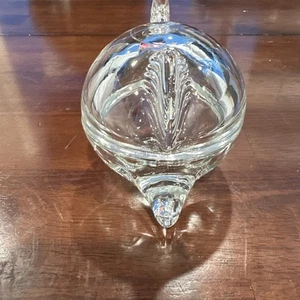 De colección Anchor Hocking Vidrio Transparente Pecera Tapa Baratija Caramelo PLATO TARRO DECORACIÓN - Imagen 1 de 8