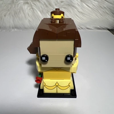 LEGO La Bella y Bestia Disney Belle BrickHeadz Juego Retirado 41595 100% Completo Foto 1 de 4