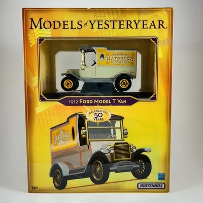 NIB Models of Yesteryear Matchbox 1912 Ford Model T Van with Gallery Case 1:64 - Image 1 of 4