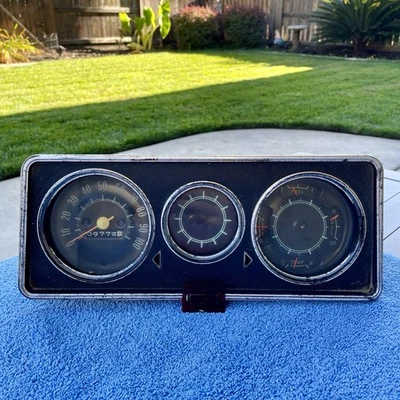 Vintage Oiginal GM Chevrolet 1970’s Van G10 G20 G30 Speedometer Dash Cluster - Image 1 of 4