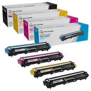 Tóner color 4Pk TN221 negro TN225 para Brother MFC-9130CW MFC-9330CDW MFC-9340CDW - Imagen 1 de 9