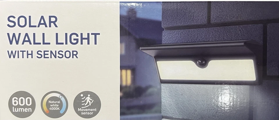 Solar-Strahler mit Sensor 600 Lumen Solarleuchte - Bild 1 von 1